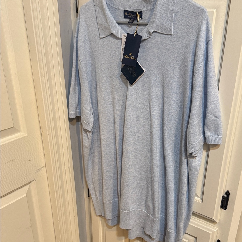 Brooks Brothers Sky Blue Polo Shirt